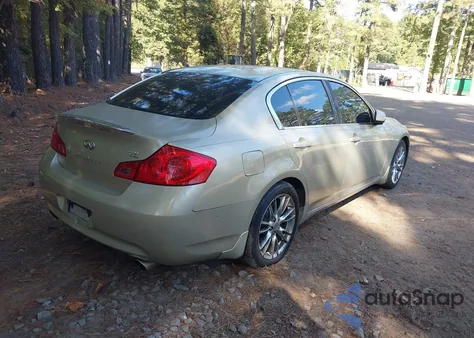 2007 Infiniti G35 Journey z USA, uszkodzony, nr VIN JNKBV61E27M714351